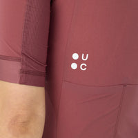 Universal Colours Chroma Women's Short Sleeve Jersey Radtrikot Jaipur Red