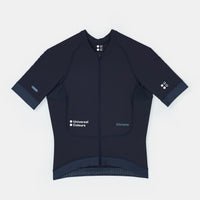 Universal Colours Chroma Women's Short Sleeve Jersey Radtrikot Midnight Blue