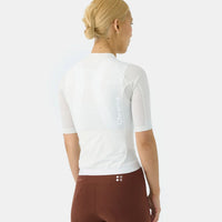 Universal Colours Chroma Women's Short Sleeve Jersey Radtrikot Off White