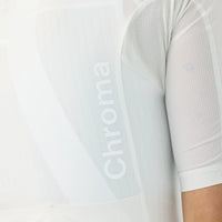 Universal Colours Chroma Women's Short Sleeve Jersey Radtrikot Off White