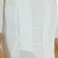Universal Colours Chroma Women's Short Sleeve Jersey Radtrikot Off White