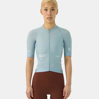 Universal Colours Chroma Women's Short Sleeve Jersey Radtrikot Sky Blue