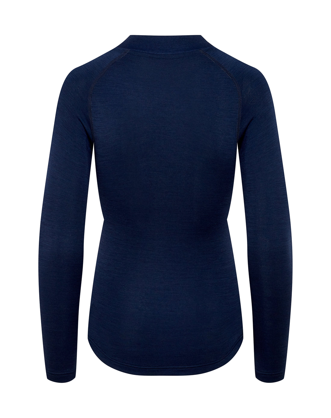 Café du Cycliste Cosette Women's Merino Base Layer Radunterhemd langarm Navy