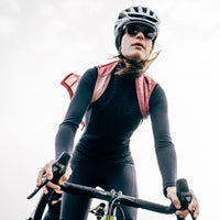Café du Cycliste Irma Women's Long Sleeve Merino Cycling Jersey Radtrikot Navy