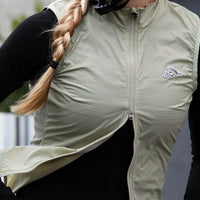 Café du Cycliste Edith Women's Cycling Gilet Windweste Puddle