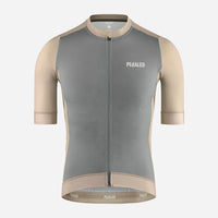 Pedaled Element Men's Jersey Radtrikot Beige