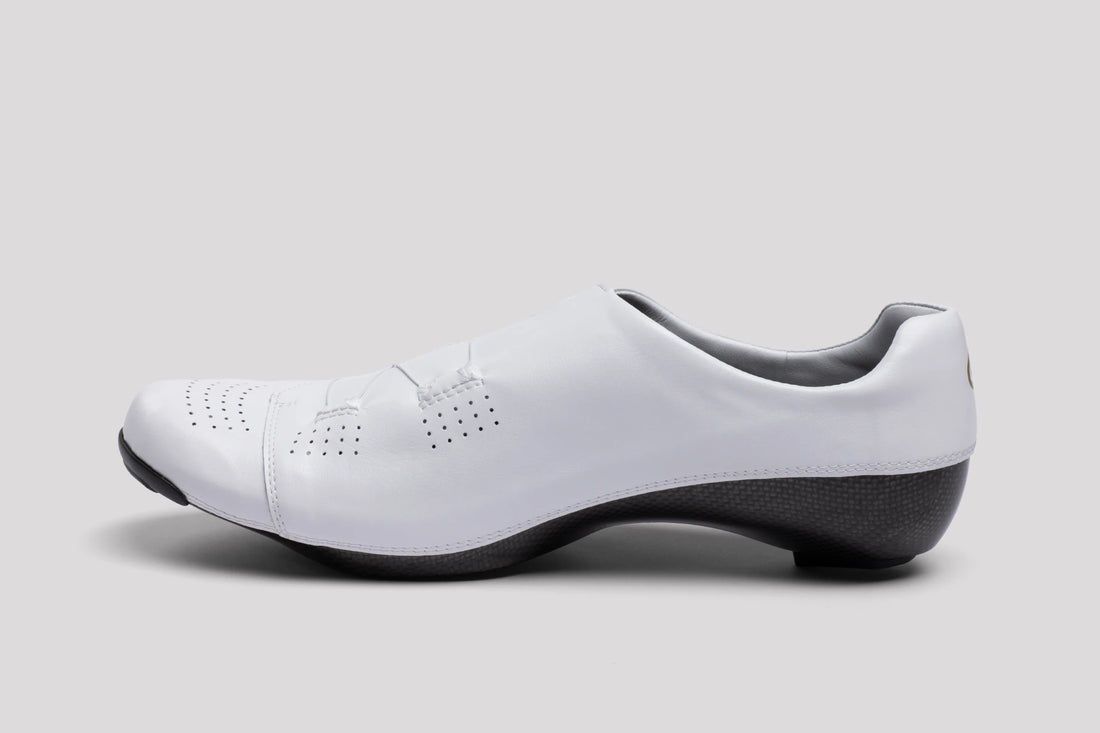 Nimbl Exceed Ultimate Glide Shoes Rennradschuhe White Gold