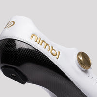 Nimbl Exceed Ultimate Glide Shoes Rennradschuhe White Gold