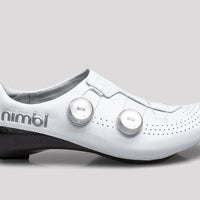 Nimbl Exceed Ultimate Glide Shoes Rennradschuhe White Silver