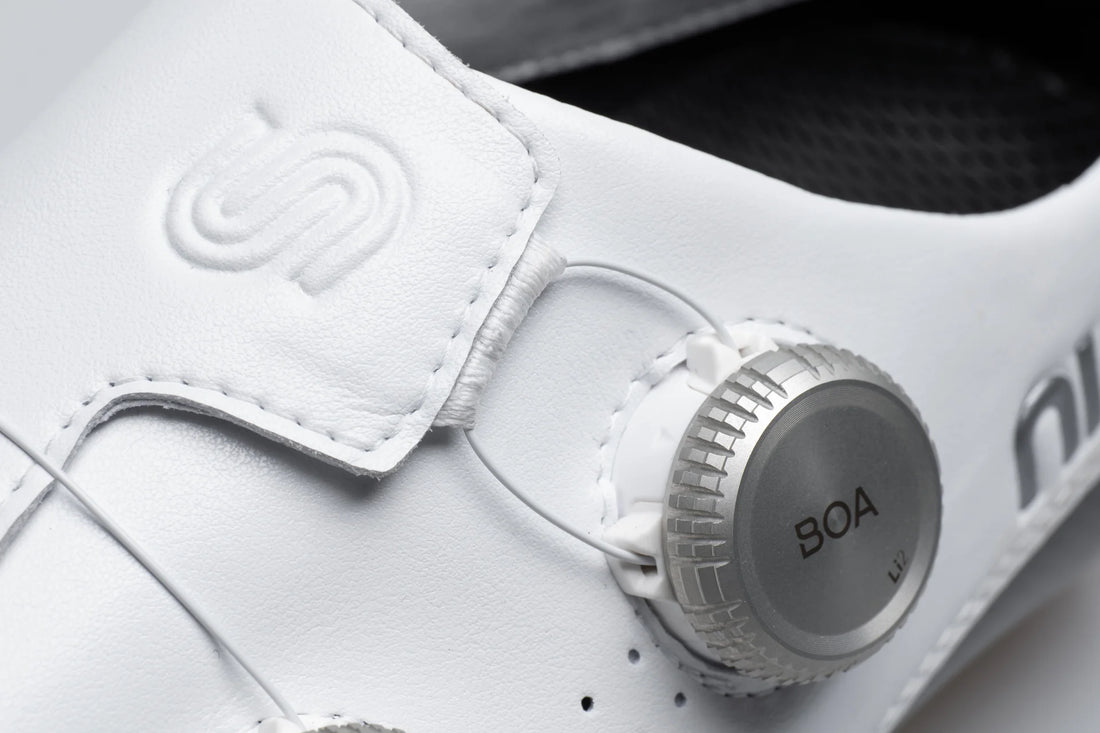 Nimbl Exceed Ultimate Glide Shoes Rennradschuhe White Silver