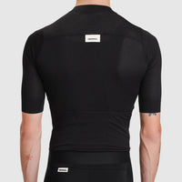 Fingercrossed Road Jersey Super Light Plus Men Radtrikot Black