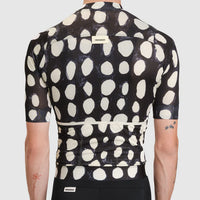 Fingercrossed Road Jersey Super Light Plus Men Radtrikot Dots