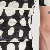 Fingercrossed Road Jersey Super Light Plus Men Radtrikot Dots