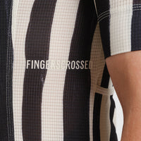 Fingercrossed Road Jersey Super Light Plus Men Radtrikot Stripes