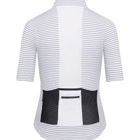Café du Cycliste Francine Women's Midweight Cycling Jersey Radtrikot White