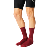 Fingercrossed Classics Socks Chaussettes de vélo Merlot