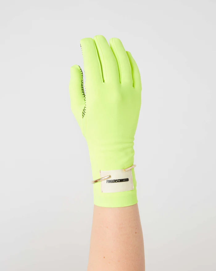 fahrradhandschuhe neon Fingerscrossed Mid Season Gloves Fahrradhandschuhe Neon – VELART