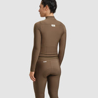 Fingercrossed Road Jersey LS Thermal Women Radtrikot langarm Ground
