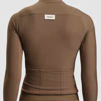 Fingercrossed Road Jersey LS Thermal Women Radtrikot langarm Ground