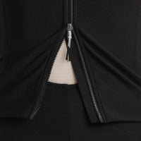 Fingercrossed Road Jersey LS Thermal Women Radtrikot langarm Black