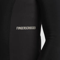 Fingercrossed Road Jersey LS Thermal Women Radtrikot langarm Black