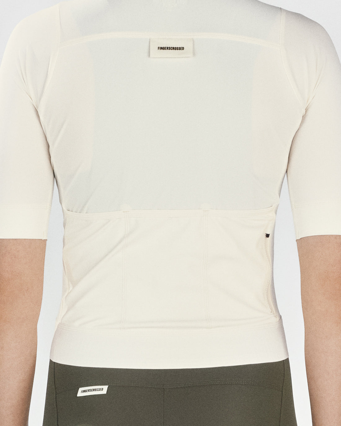 Fingercrossed Road Jersey Women Radtrikot Antique Cream