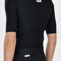 Fingercrossed Road Jersey Men Radtrikot Black