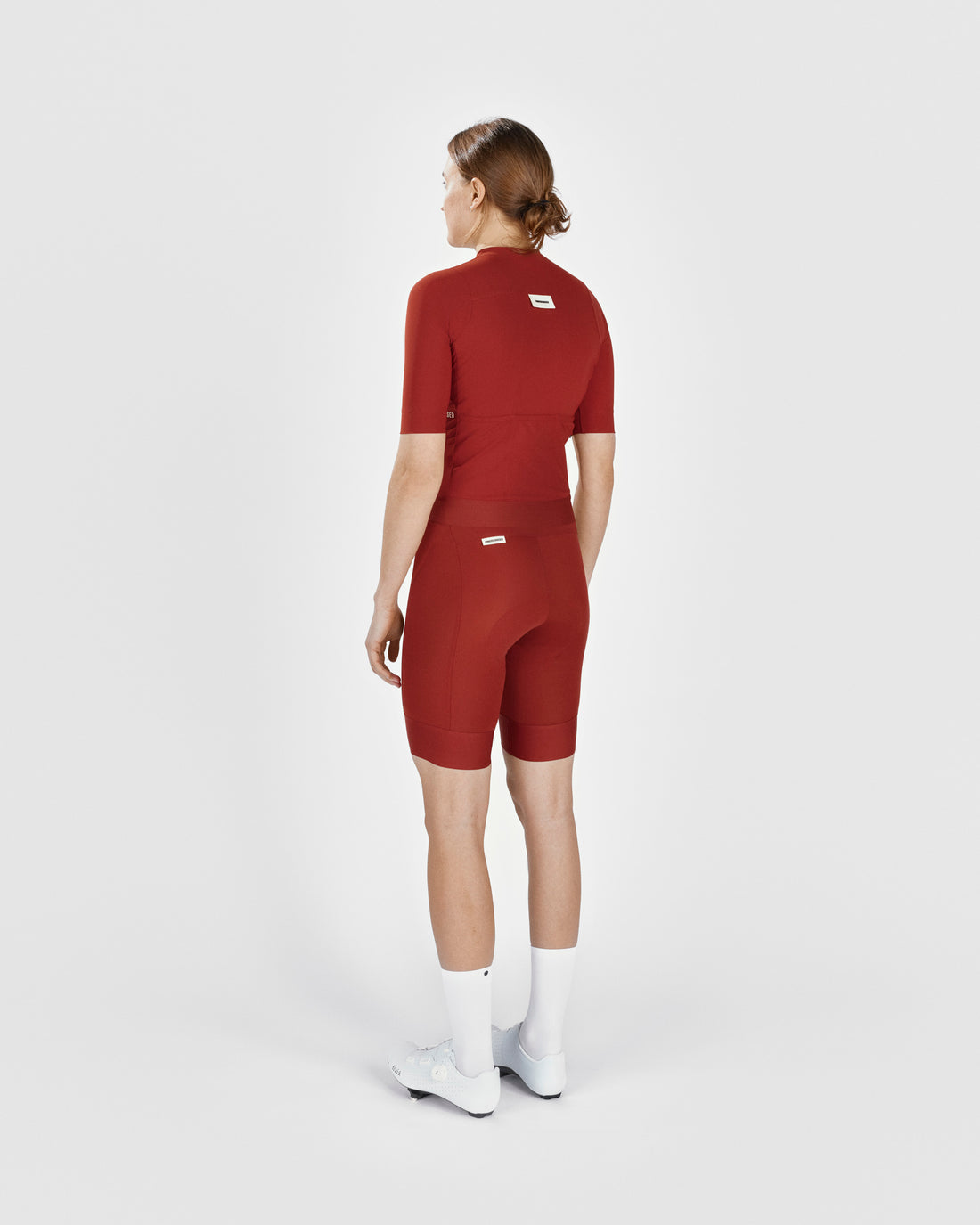 Fingercrossed Road Jersey Women Radtrikot Brick
