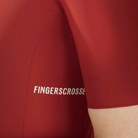 Fingercrossed Road Jersey Women Radtrikot Brick