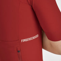 Fingercrossed Road Jersey Women Radtrikot Brick