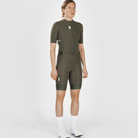 Fingercrossed Road Jersey Women Radtrikot Olive