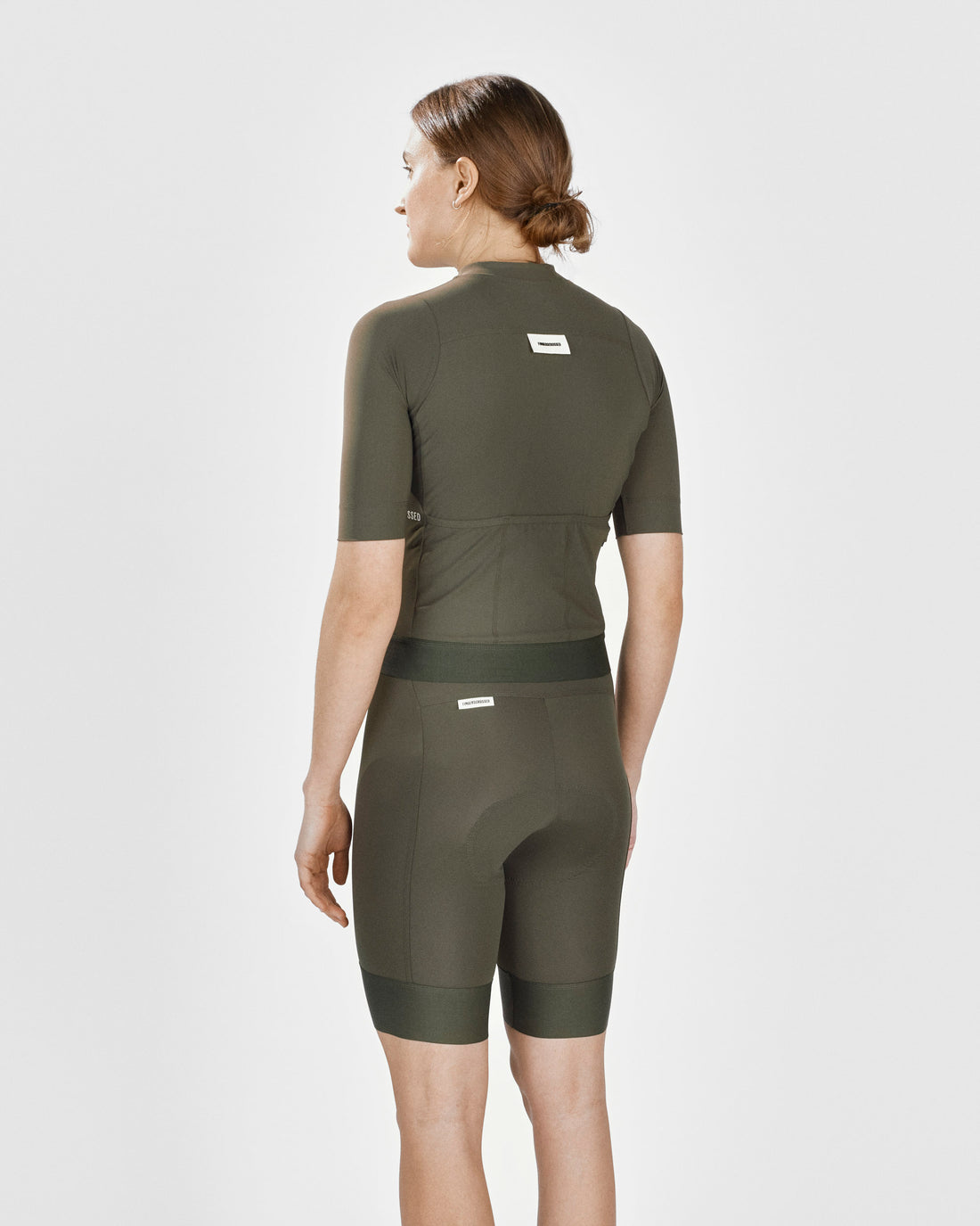 Fingercrossed Road Jersey Women Radtrikot Olive