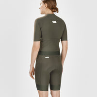 Fingercrossed Road Jersey Women Radtrikot Olive