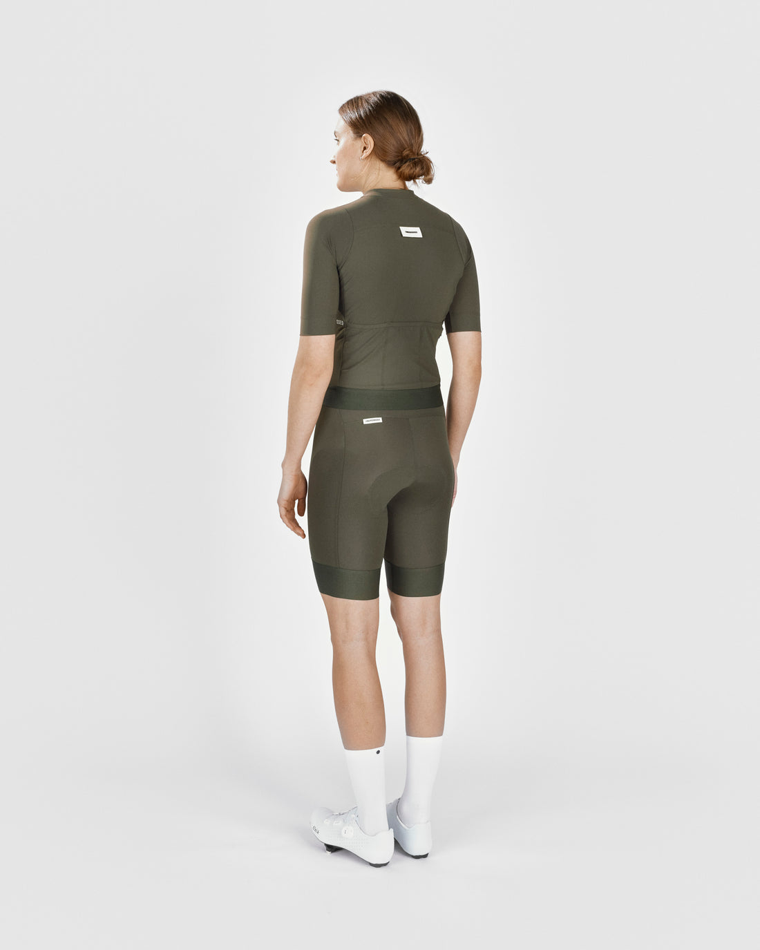 Fingercrossed Road Jersey Women Radtrikot Olive