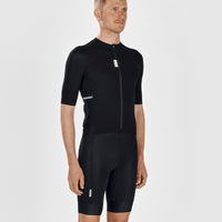Fingercrossed Road Jersey Men Radtrikot Black