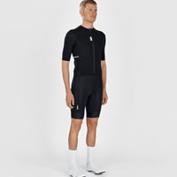 Fingercrossed Road Jersey Men Radtrikot Black