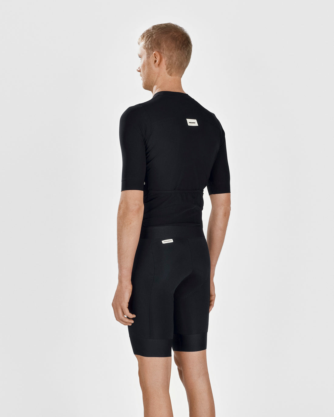 Fingercrossed Road Jersey Men Radtrikot Black