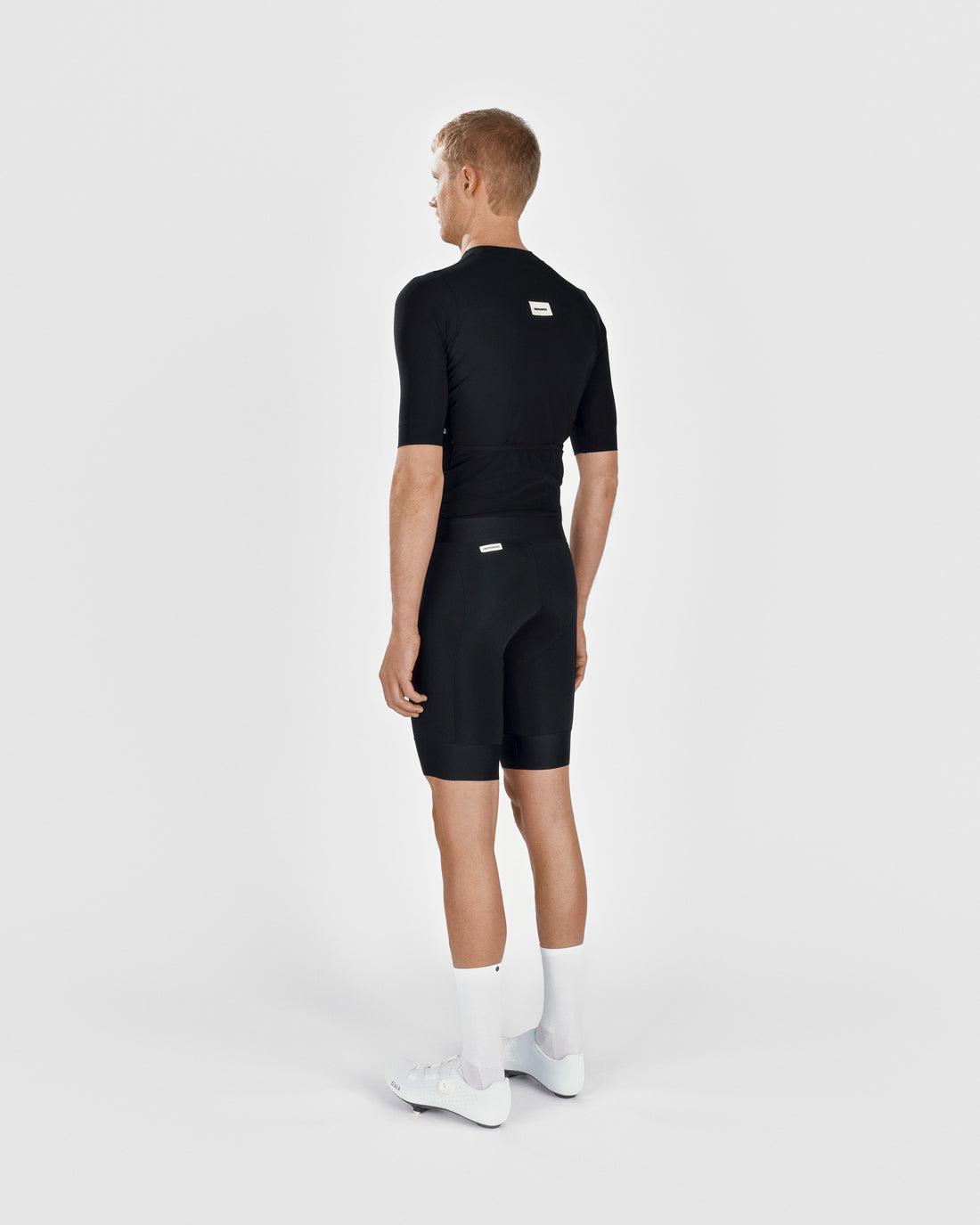 Fingercrossed Road Jersey Men Radtrikot Black