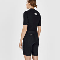 Fingercrossed Road Jersey Women Radtrikot Black
