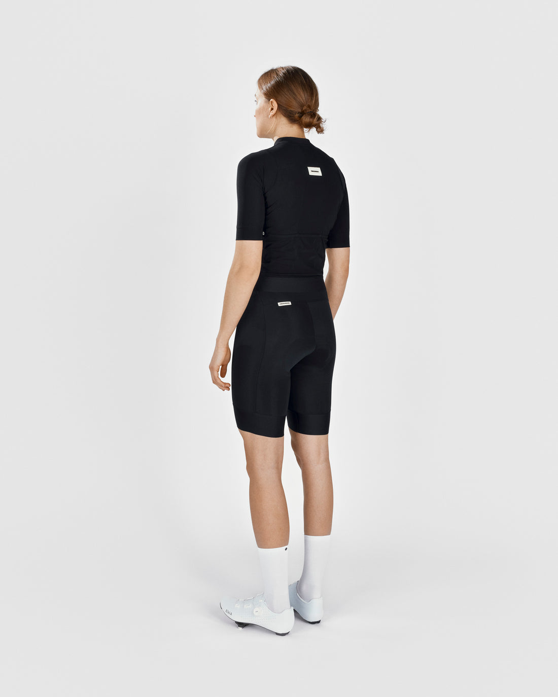 Fingercrossed Road Jersey Women Radtrikot Black