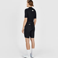 Fingercrossed Road Jersey Women Radtrikot Black