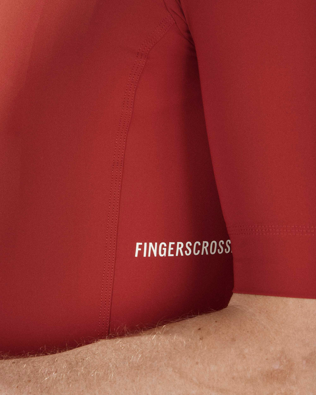 Fingercrossed Road Jersey Men Radtrikot Brick