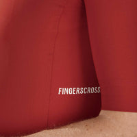 Fingercrossed Road Jersey Men Radtrikot Brick