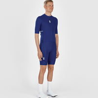 Fingercrossed Road Jersey Men Radtrikot Navy