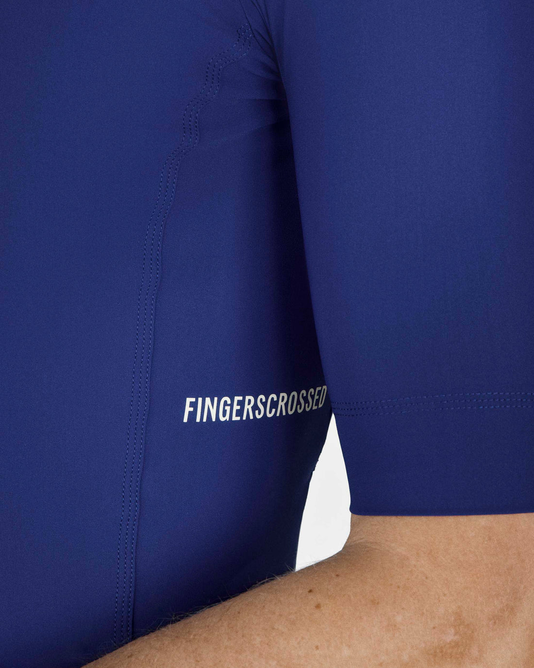 Fingercrossed Road Jersey Men Radtrikot Navy