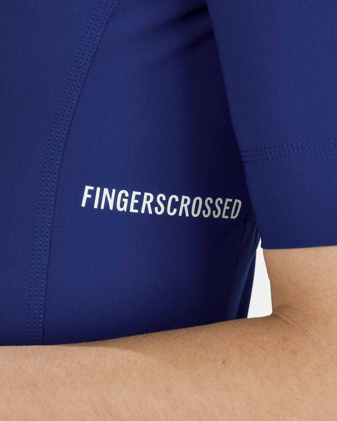Fingercrossed Road Jersey Women Radtrikot Navy