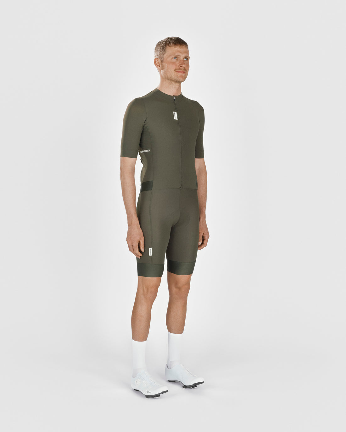 Fingercrossed Road Jersey Men Radtrikot Olive
