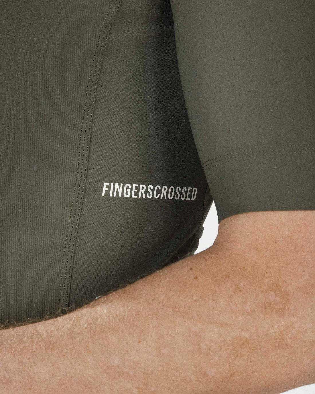 Fingercrossed Road Jersey Men Radtrikot Olive