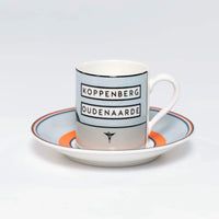Handmade Cyclist Koppenberg Espressotasse & Untertasse