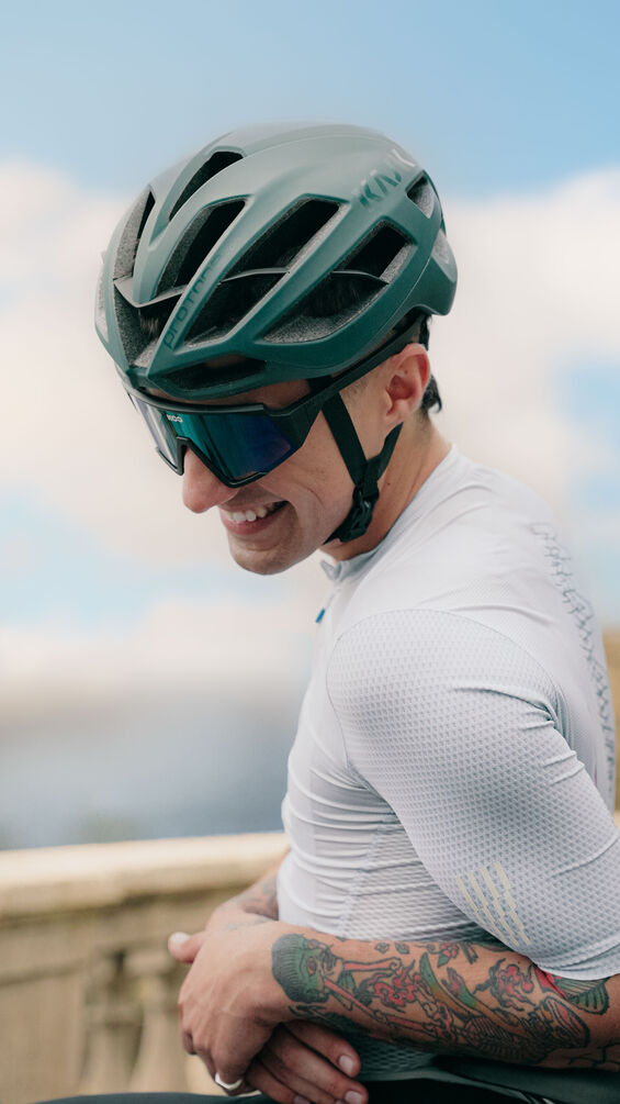 Kask Protone Icon Helmet  Rennradhelm Forest Green Matt